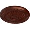Ekena Millwork Randee Ceiling Medallion (Fits Canopies up to 3 7/8"), Hand-Painted Antique Copper, 20"OD x 1 3/8"P CM20HAACS - alternate 4
